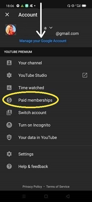 How to deactivate YouTube Premium Free Trial