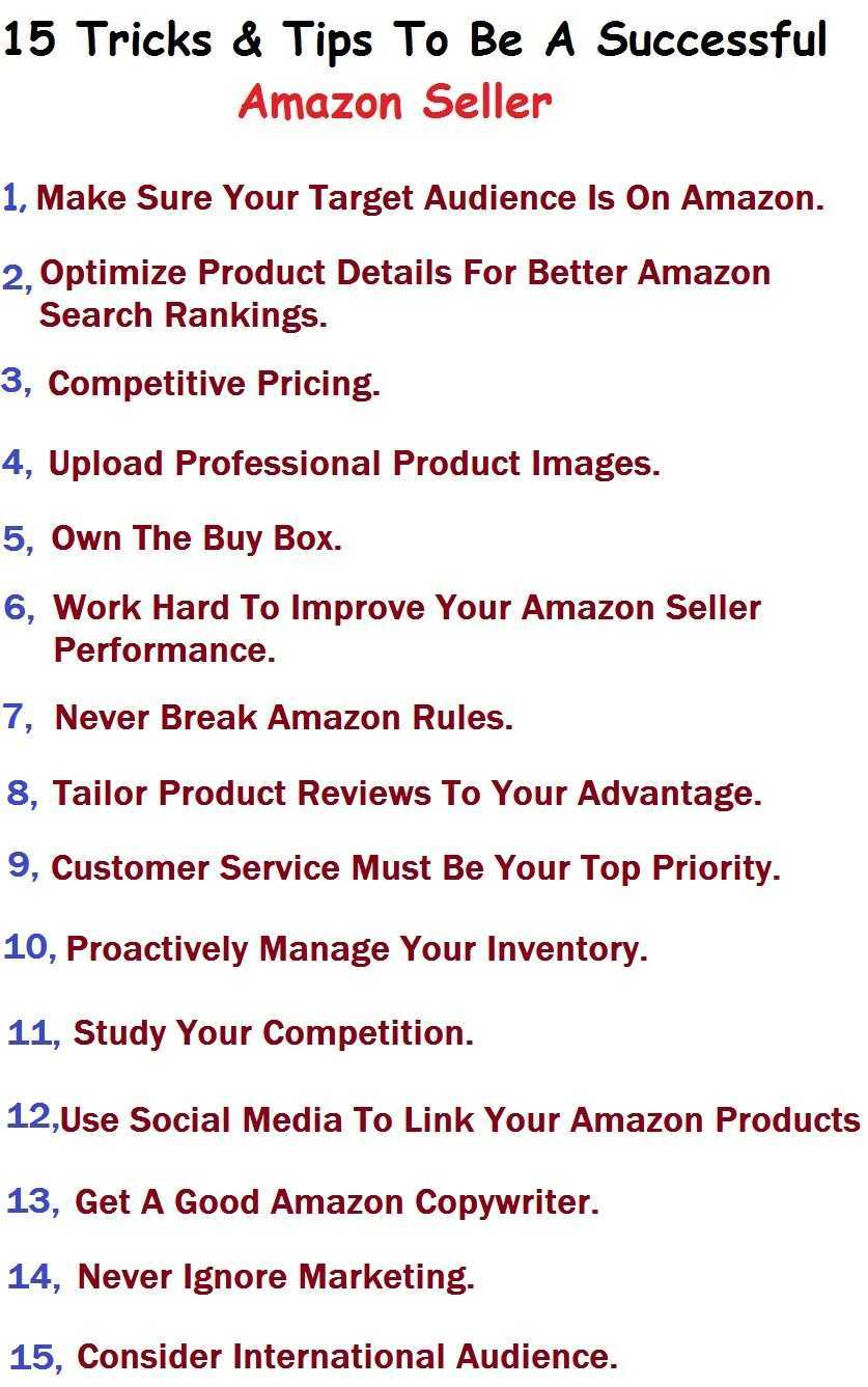 how to be a successful amazon seller?