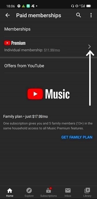 How to stop YouTube Premium Free Trial