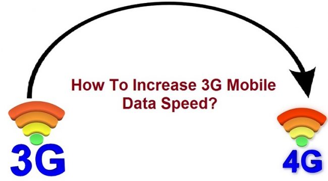 how to increase 3g mobile data speed?