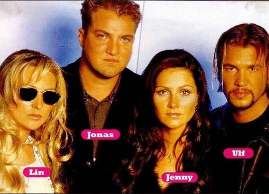 Ulf Ekberg and three siblings Malin “Linn” Berggren, Jonas Berggren and Jenny Berggren make Ace of Base.