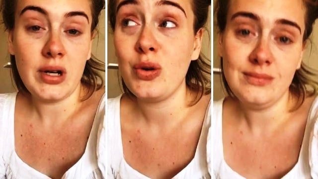 Adele very sick and almost died