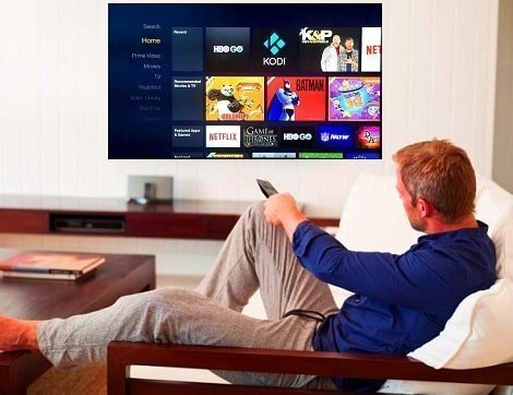 Amazon Fire TV interface 2nd generation