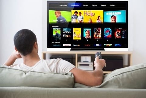 Apple TV 1st generation interface