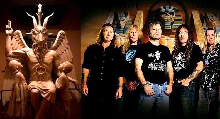 Iron Maiden were honored with an MBE by the Queen of England