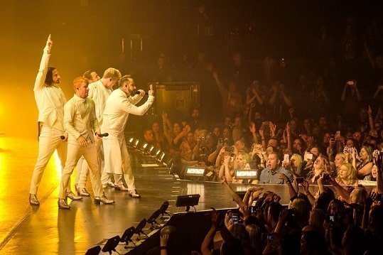 Backstreet Boys were booed off during a live concert