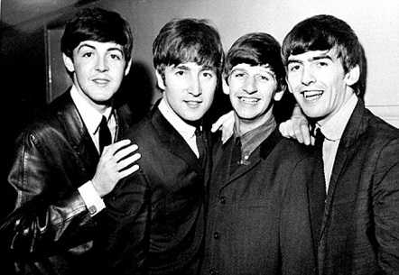 Beatles  were deported from Germany for organizing illegal street concerts