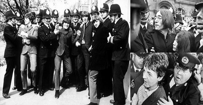 Beatles were arrested in Germany for illegal stay