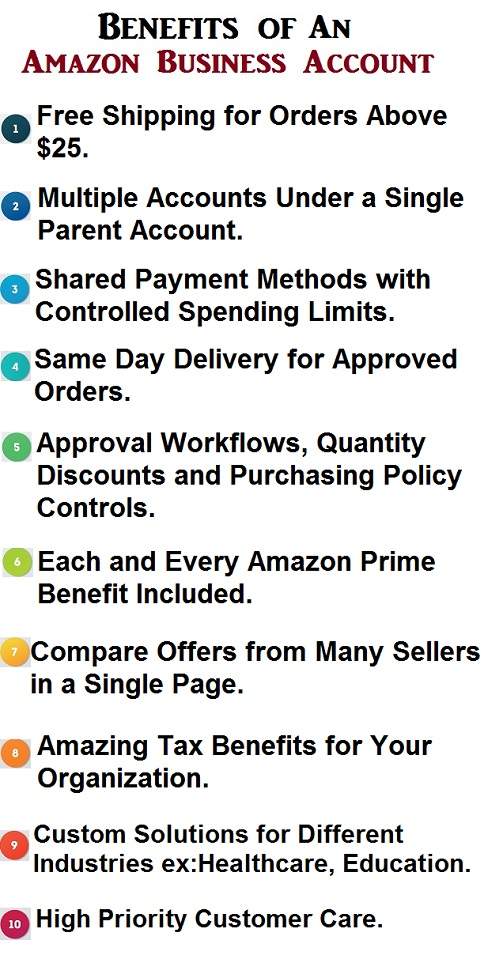 Advantages of Amazon Business Account