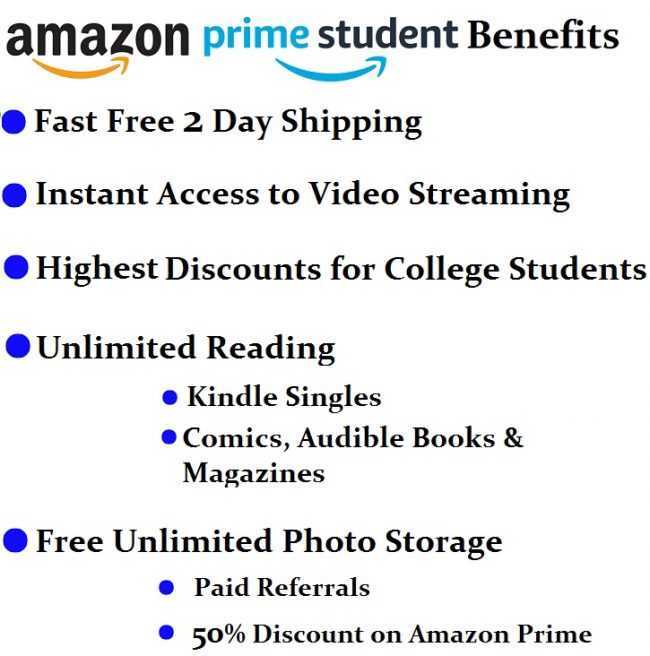 Benefits Of Amazon Prime Student and How To Sign Up For The Same?