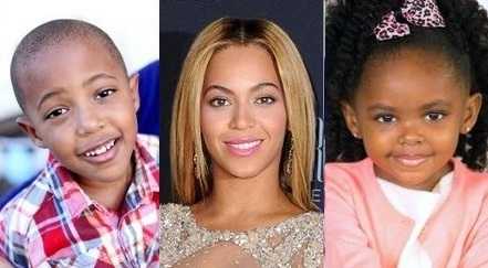 Beyonce has two little half sisters and a half brother.