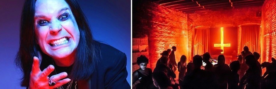 Black Sabbath band members were regarded as satan worshippers