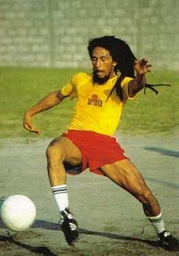 Bob Marley was a professional football player.
