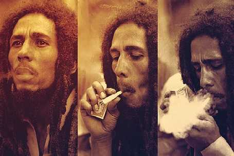 Bob Marley was addicted to ganja,marijuana and cocaine.