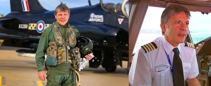Bruce Dickinson of Iron Maiden served as a Captain in Her Majestys Royal Air Force