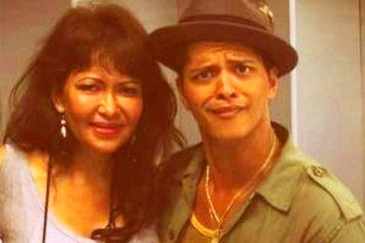 Bruno Mars was very close to his mother