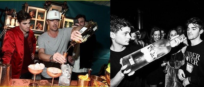 The Chainsmokers enjoy drinking