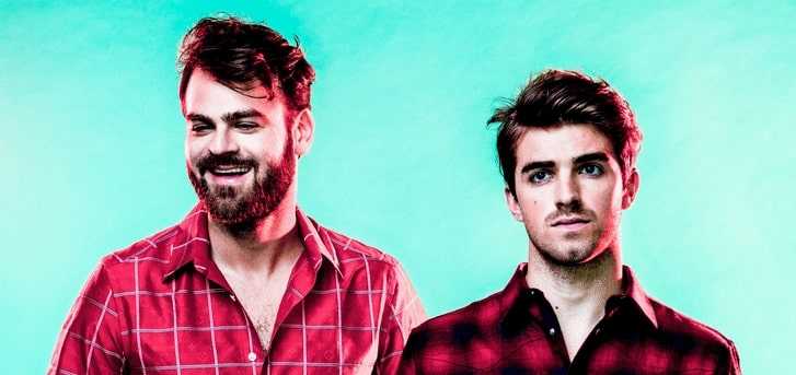 Chainsmokers duo consist of American French DJ pair of  Alex Pall and Andrew Taggart