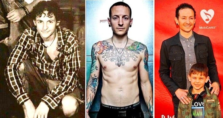Chester Bennington through the ages