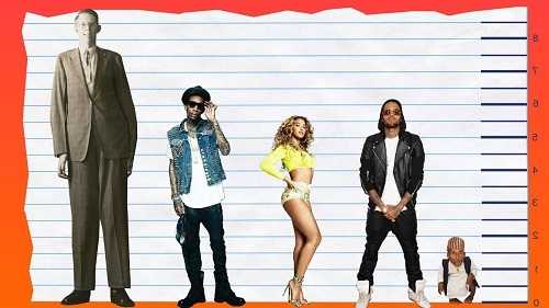 Chris Brown never wanted to be too tall