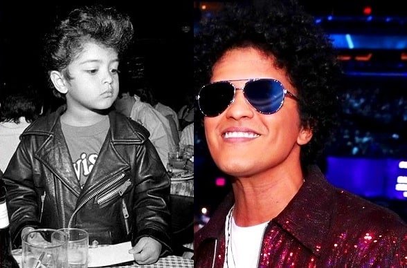 5 year Bruno Mars dressed as Michael Jackson