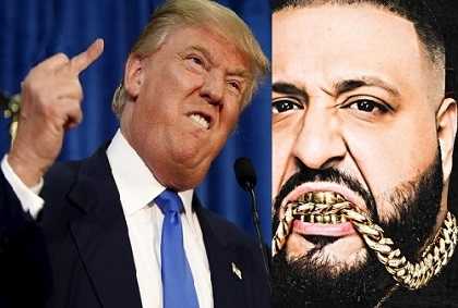 DJ Khaled will never vote for Donald Trump.