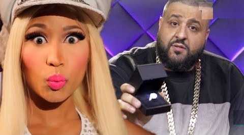 DJ Khaled proposed to Nicki Minaj on MTV live