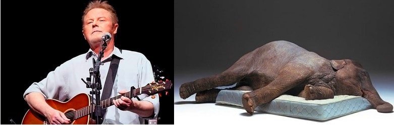 Don Henley carried his mattress wherever he went