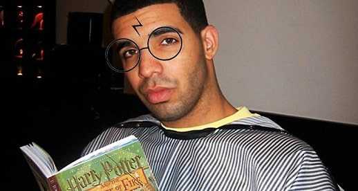Drake is crazy about Harry Potter 