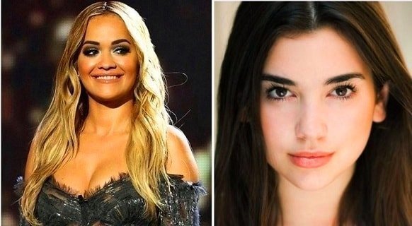 Rita Ora Dua Lipa fued