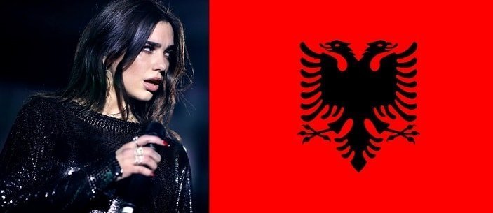 Dua Lipa is of Albanian descent