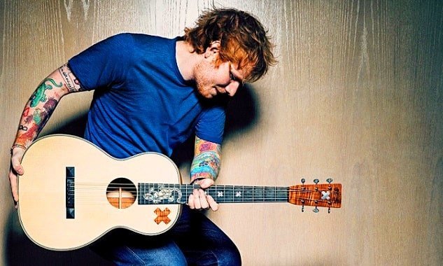 Ed Sheerans guitar acumen got him laid many times