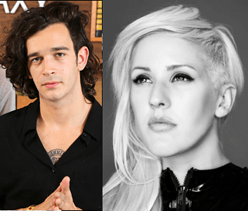 Ellie Goulding dated Matt Healy when she was a teenager