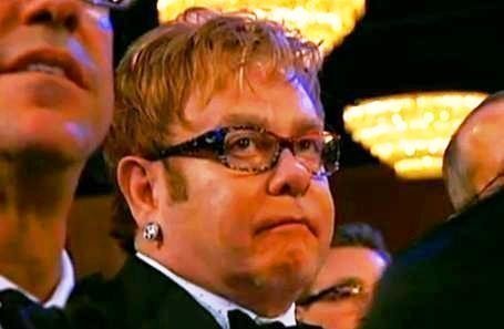 Elton John is addicted to drugs and homosexuality