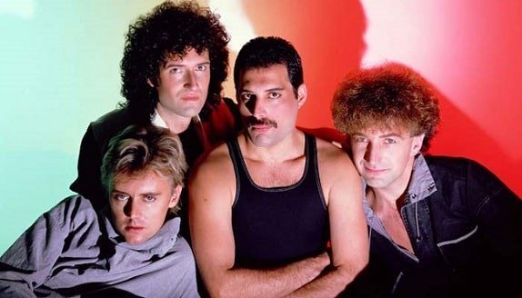 The Queen broke up in 1986