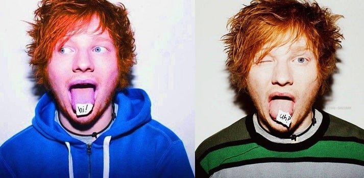 Funny Ed Sheeran pics