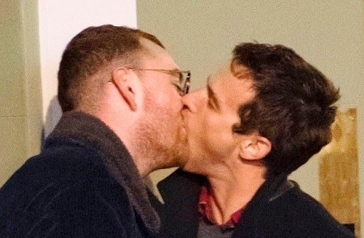 Sam Smith gay smooch