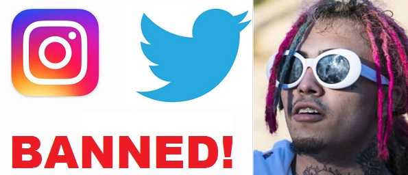 Lil Pump has 10 million followers on Twitter but still banned