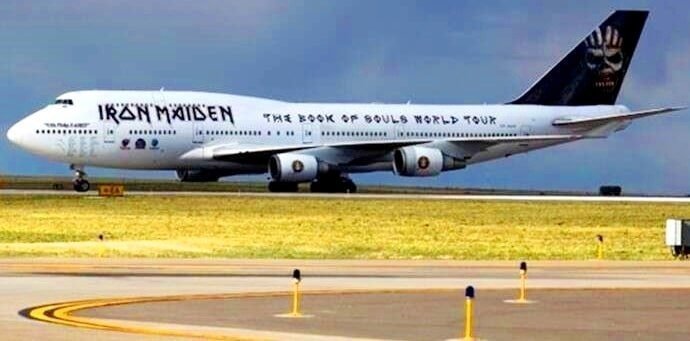 Iron Maiden owns a boeing 777 used exclusively for worldwide touring