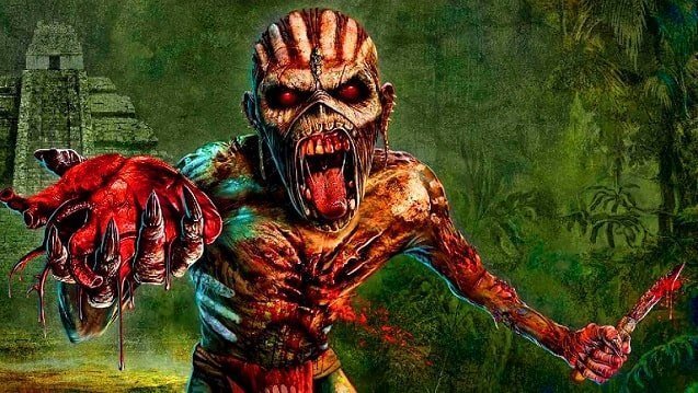 Eddie the Iron Maiden mascot might frighten your kids