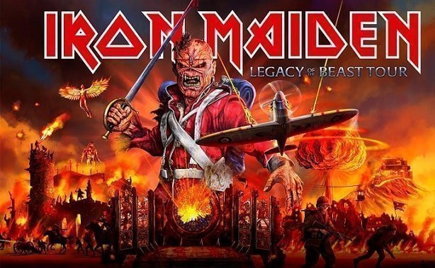Iron Maiden performed in Bosnia during a raging civil war