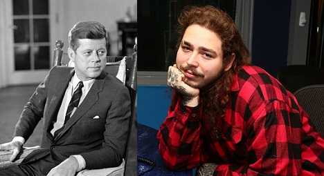 Post Malone has huge respect for JFK