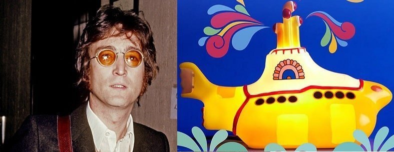 John Lennon was almost killed in yellow submarine accident