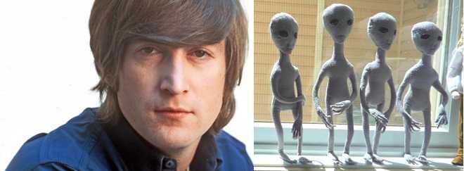 John Lennon alien abduction