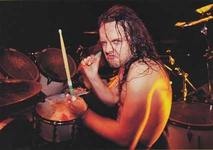 Lars Ulrich of Metallica had issues with band members while recording songs.