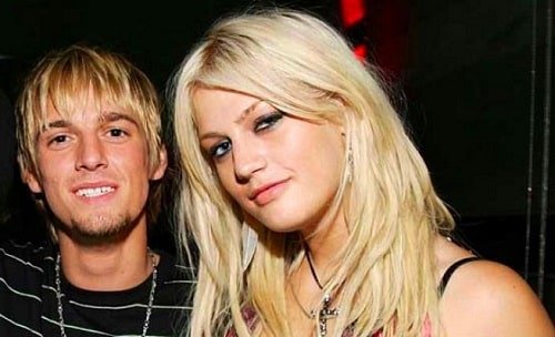 Nick Carter with Leslie Carter