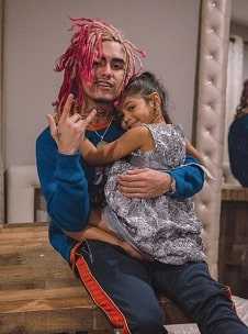 Does Lil Pump have a secret child
