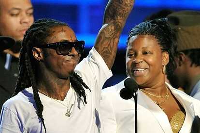 Lil Waynes mother brought him guns.