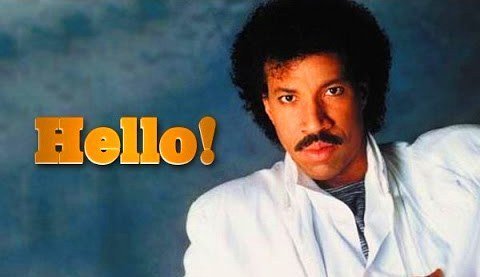 Lionel Richie debut album Hello is a multi platinum album