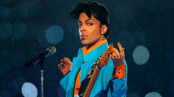 Singer Prince live performance